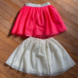 Gap Girl Skirt Pink And Cream size 4 years